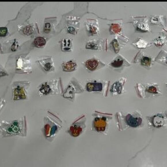 Disney Other - Disney Trading Pin Set – 25 Unique Pins, No Duplicates!